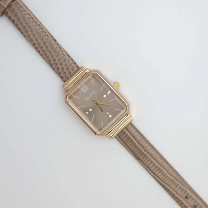 ساعت مچی زنانه باوک BAOKE بند چرمی ، اسپرت و روزمره با جعبه کادویی