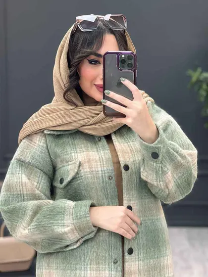 شکت چهارخونه تک جیب