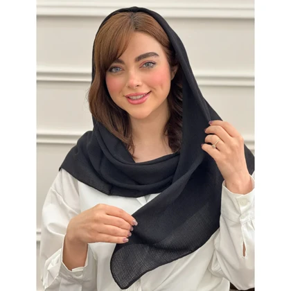 روسری نخی ساده درختی