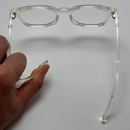 فریم عینک بلوکات طبی دیور DIOR کریستالی tr90 نرم و سبک به همراه کاور پارچه ای و دستمال - عینک کار با کامپیوتر و موبایل