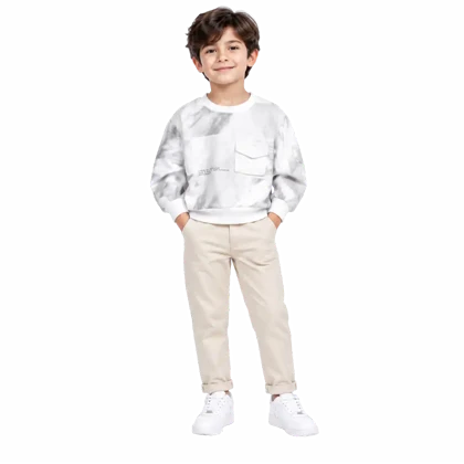 دورس تک پسرانه آبرنگی جیب‌دار