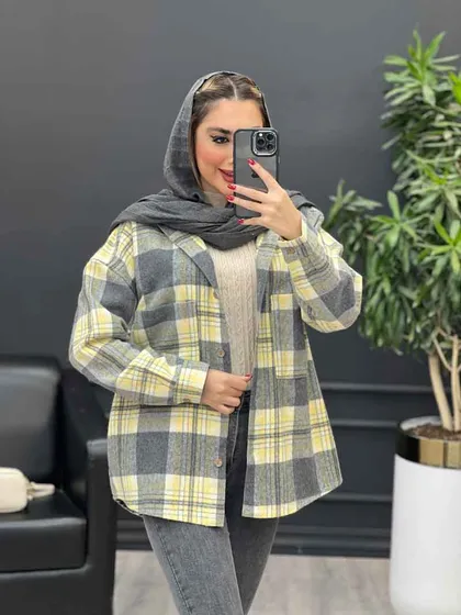 شکت کلاهدار دکمه چوبی