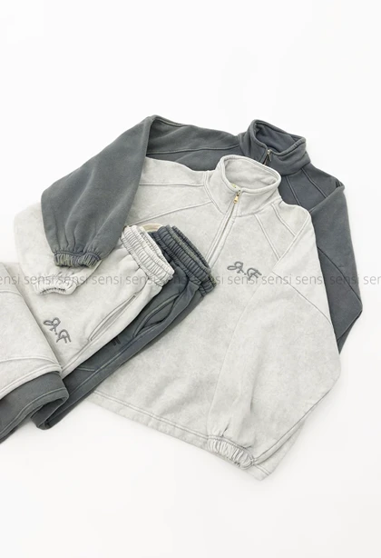 ست نیم زیپ شلوار سنگشور کد1004860