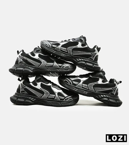 کفش کتانی مردانه مشکی BALENCIAGA