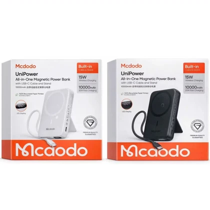 پاور بانک 10000 وایرلس مک دودو MCDODO مدل MC-865 توان 20 وات