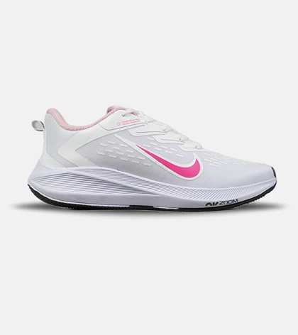 کتانی نایک Air Zoom سفید صورتی مردانه و زنانه مدل 9250