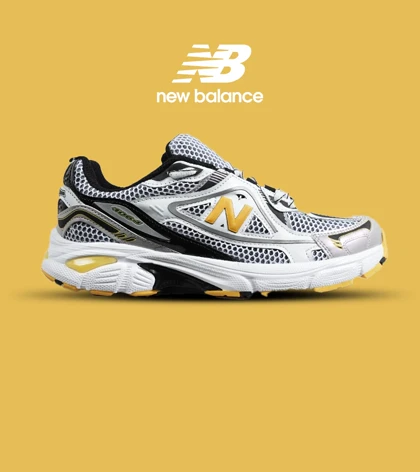 کفش کتانی مردانه و زنانه طوسی مشکی خردلی NEW BALANCE 1064 V.2 مدل 6664