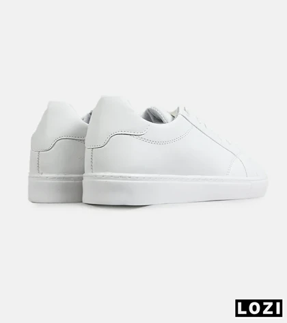 کفش کتانی مردانه سفید BERSHKA مدل 7672