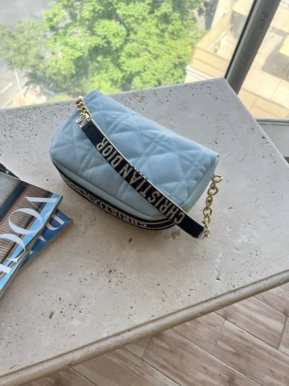 کیف dior آبی