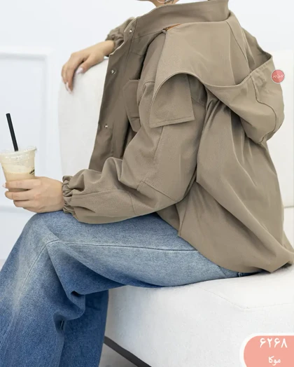 بارانی کلاهدار ایوا 6268