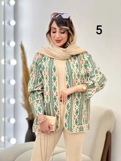 مانتو طرح سنتی مینو
