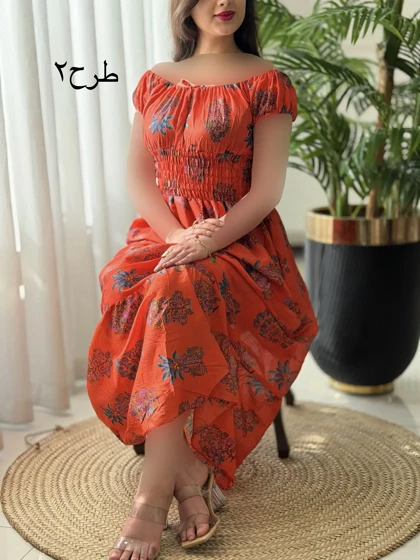 پیراهن بهار کد2461