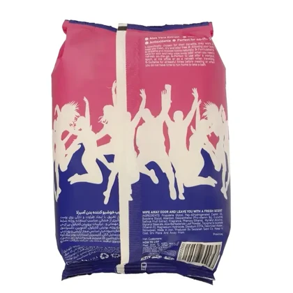 دستمال مرطوب پاک‌کننده بهداشتی دست و صورت آمبرلا مدل Total مناسب انواع پوست بسته 50 عددی