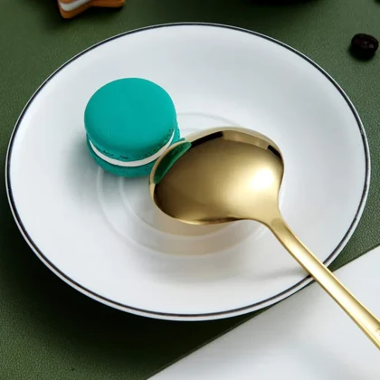 ملاقه خورشت خوری استیل در دو رنگ / MJ133_802