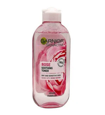 تونر پاک کننده صورت حاوی عصاره گل رز گارنیر