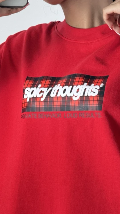 تیشرت باکسی Spicy کد 1400286