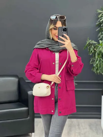 مانتو سه جیب پایین پاگن آیدا