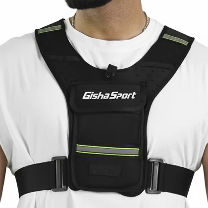 جلیقه ورزشی چندکاره جی وست مدل G-2 مشکی