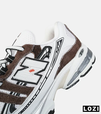 کفش کتانی مردانه و زنانه سفید قهوه ای NEW BALANCE 758 مدل 9025