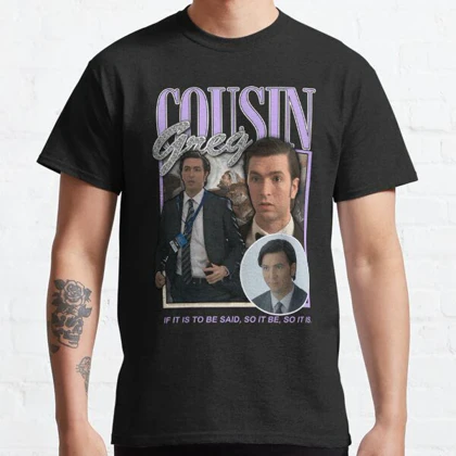 تیشرت succession طرح Cousin Greg If It Is To Be Said کد 197309