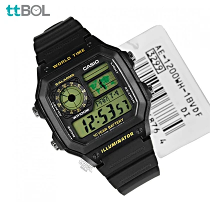 ساعت مچی مردانه کاسیو CASIO AE-1200WH-1BVDF
