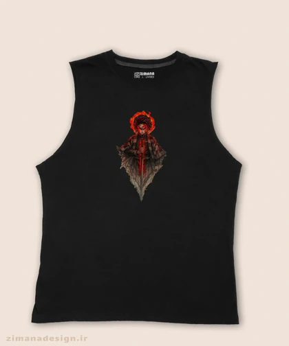 تاپ مردانه و زنانه طرح شیطان کش شخصیت تانجیرو کد 939