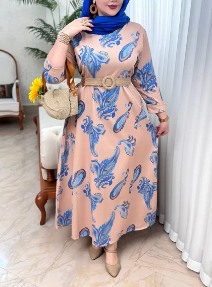 پیراهن ایتالیایی ترنج 3217