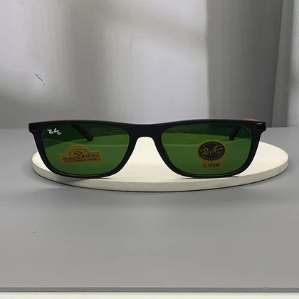 عینک آفتابی ری‌بن با فریم فلزی و لنز شیشه سنگ UV400 Ray-Ban