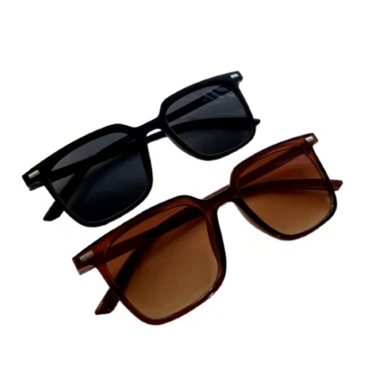 عینک آفتابی مردانه و زنانه uv400 همراه با کاور و دستمال اشانتیون