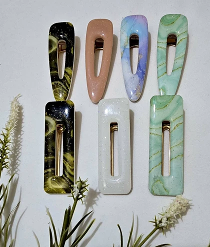 گیره سر انبری بزرگ دخترانه وزنانه