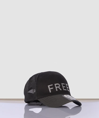 کلاه کپ مشکی FREE پشت توری 6111