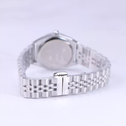 ساعت مچی اسپریت زنانه فلزی نقره ای صفحه مشکی L 4112/6