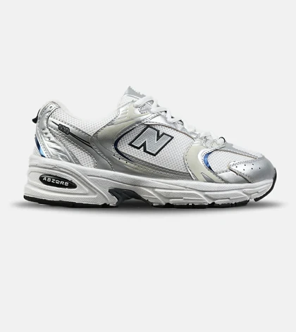 کفش کتانی مردانه و زنانه سفید NEW BALANCE 530 مدل 9100