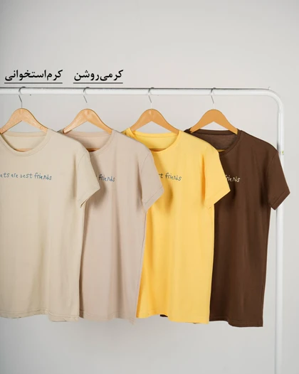 تیشرت باکسی نرمال the best | هیبا