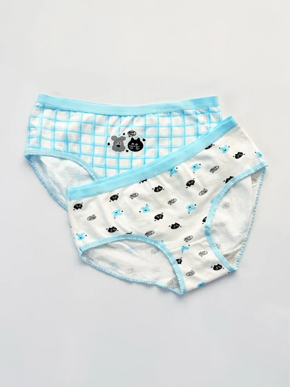 شورت اسلیپ نخ پنبه عروسکی طرح سگ