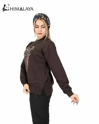 دورس یقه گرد زنانه CW41هیمالیا