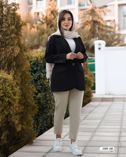 مانتو پاییزه کد 166
