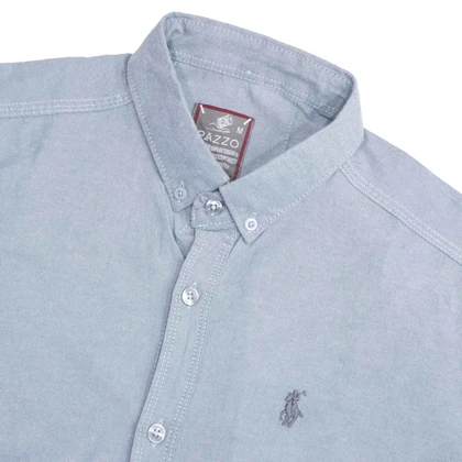 پیراهن آستین بلند ساده مردانه مدل 61029145