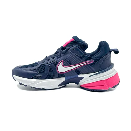 کفش و کتانی اسپرت زنانه مدل نایک کوشلون NIKE V2K رنگ سرمه ای صورتی کد 41835