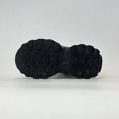 بوت بچگانه ساق‌دار هوک طوسی مشکی