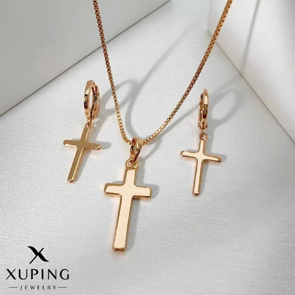 نیم‌ست ژوپینگ طرح صلیب ساده