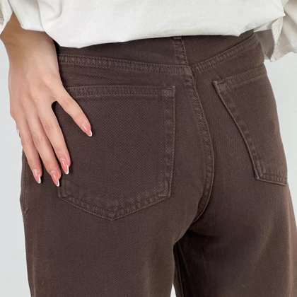 شلوار جین نیم بگ 1007783