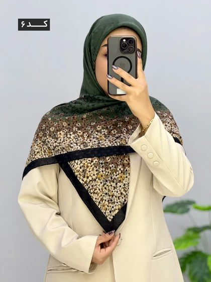 روسری نخی نیلکا کد 101923