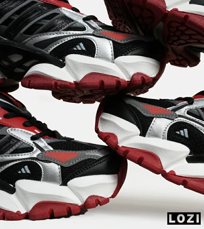 کفش کتانی مردانه و زنانه مشکی سفید قرمز ADIDAS performance x9000l4
