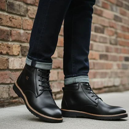 کفش تخت ساق‌دار cat مردانه مدلRivari-ویژه