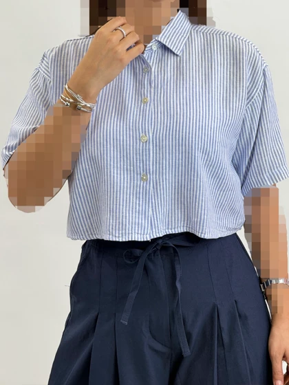 شومیز کراپ Zara 0108