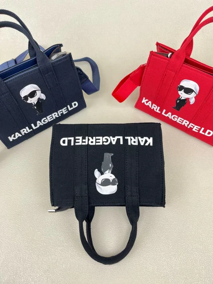 کیف زنانه دستی پاسپورتی کارل KARLLAGERFELD کد 1637
