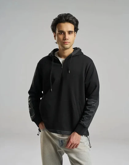 نیم زیپ کلاهدار