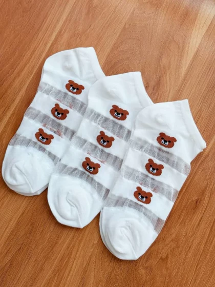 3075-جوراب نخی