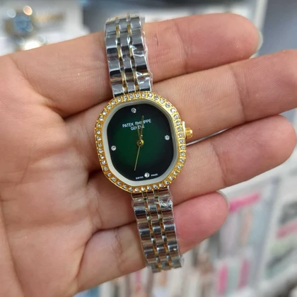 ساعت مچی زنانه پتک فیلیپ Patek Philippe موتور کوارتز باکیفیت و طراحی زیبا